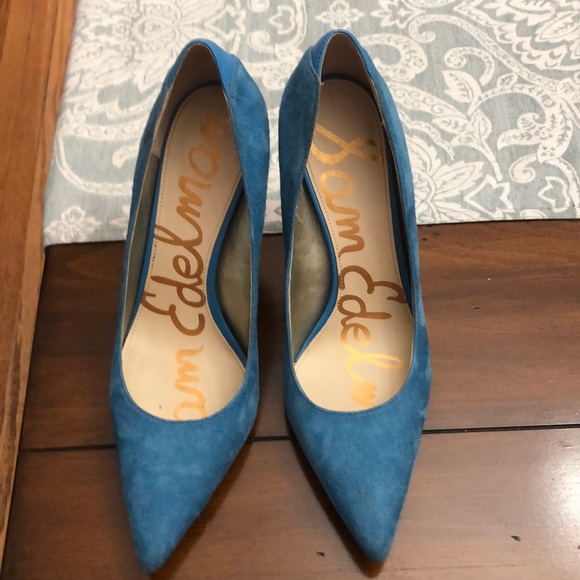 sam edelman blue shoes